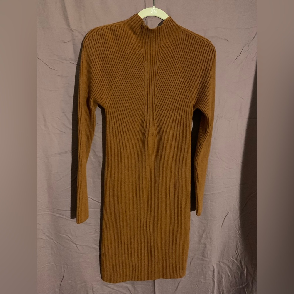 Forever21 Contemporary Ribbed Sweater Dress